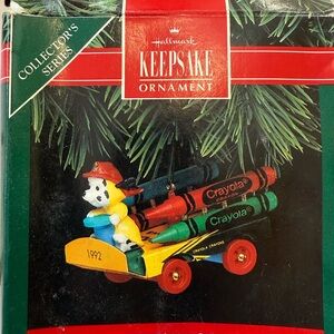 1992 Hallmark “Bright Blazing Colors” Ornament
